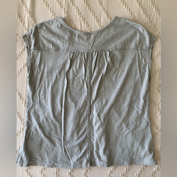 COLDWATER CREEK Sage Peasant Blouse - Picture 3 of 4